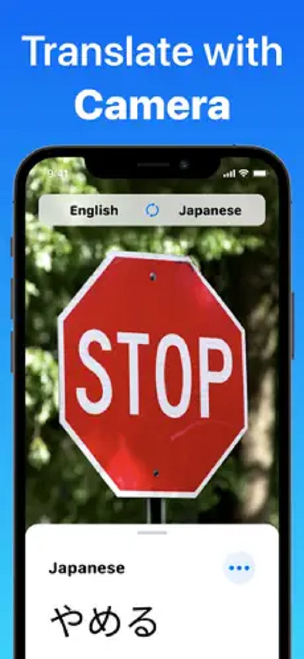 Translate Now - Translator hỗ trợ hơn 110 ngôn ngữ khi dịch bằng hình ảnh